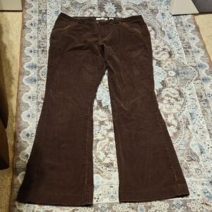Women's Brown Corduroy Pants